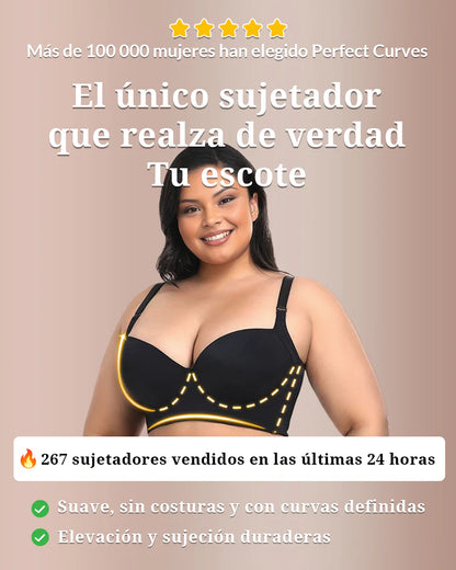 Sostén Push Up Premium sin Aros que Moldea y Realza