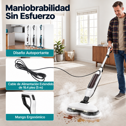 Limpiador a vapor Sweetcrispy de doble cabezal