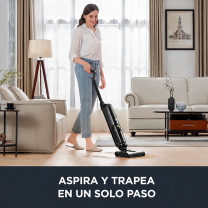 EUREKA - Aspiradora Inalámbrica 2 en 1 Blanca (Superligera y Portátil)